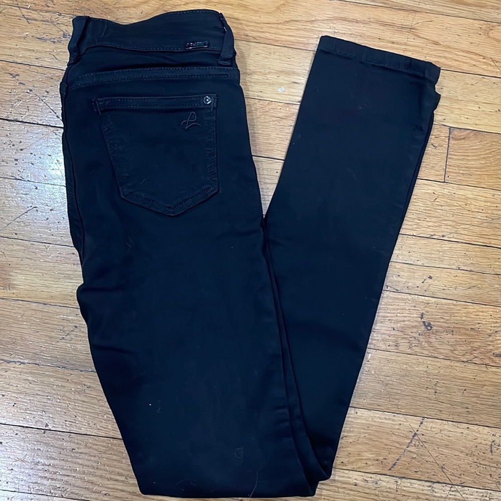 5 pocket black jeans